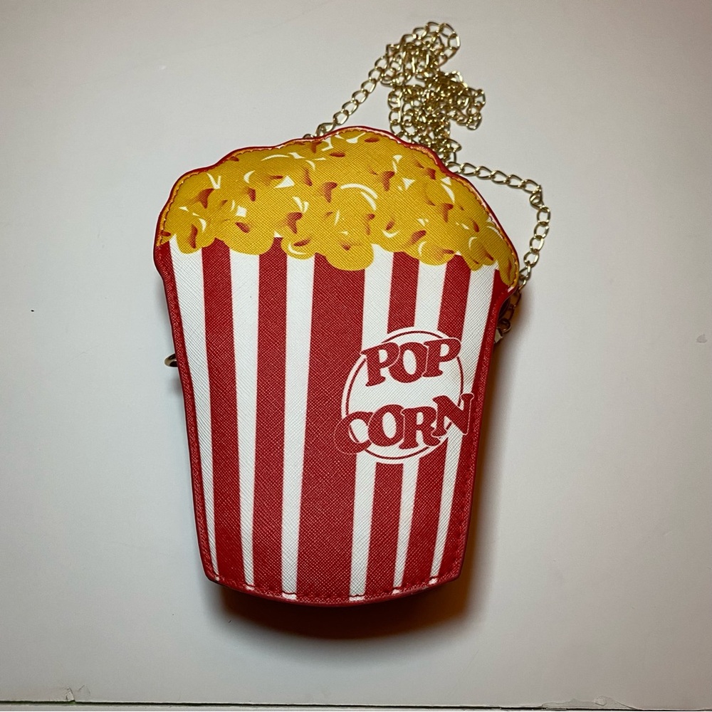 Butter Popcorn Box Crossbody Bag.